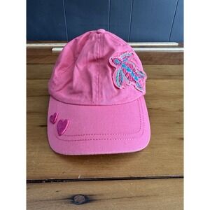 Pink Embroidered Women's Cap